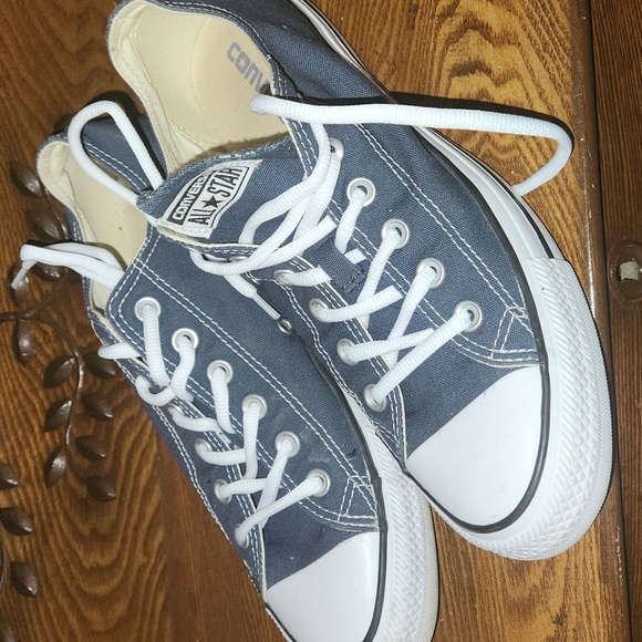 Blue Converse Shoes - Picture 5 of 5